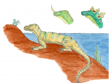 Saurian Land Dragon