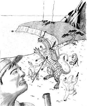 Saurian Battle