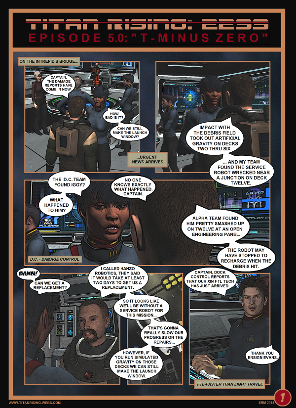 Titan Rising: 2299 - episode 5 page 1