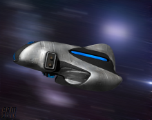Void Crusher acclerating through space