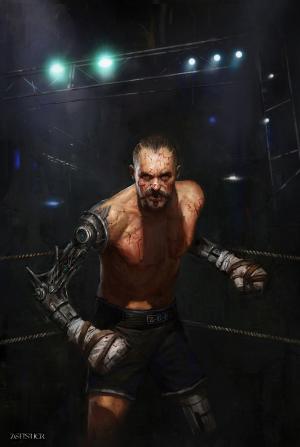 Cyberpunk Boxer