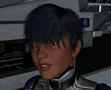 Female Space Explorer