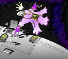 Dralasite in Space